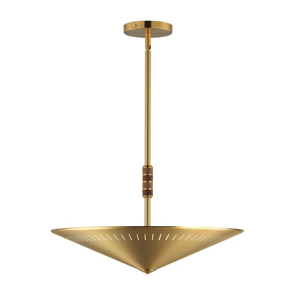 Maxim Lighting Helsinki 20'' Pendant, Natural Aged Brass 11436NAB - main
